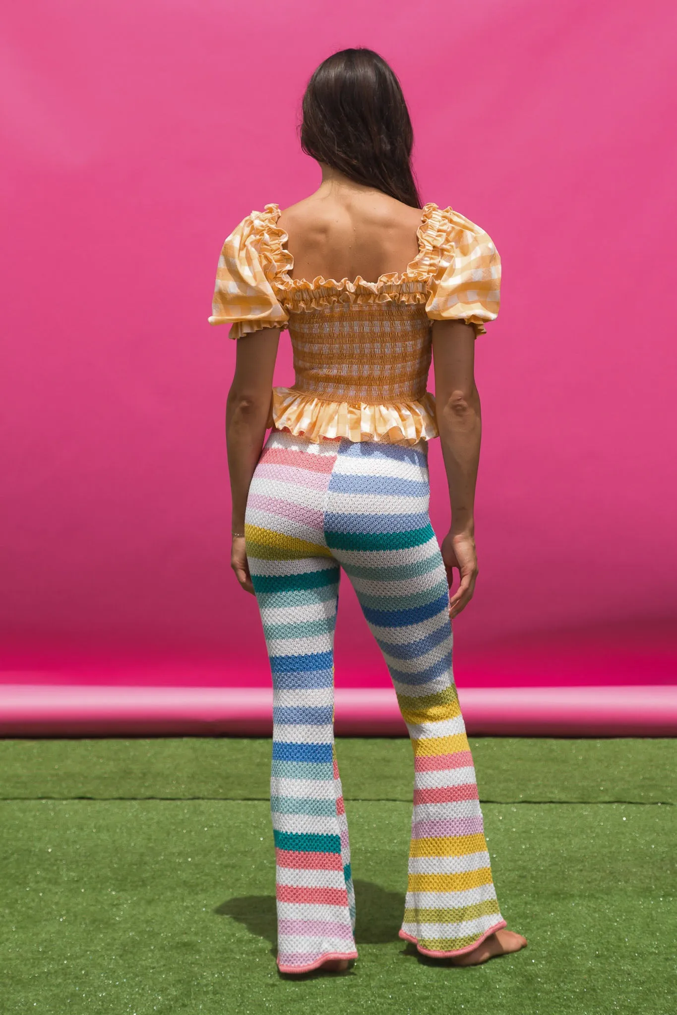 Gobstopper Stripe Knit - Flared Pull-Ons