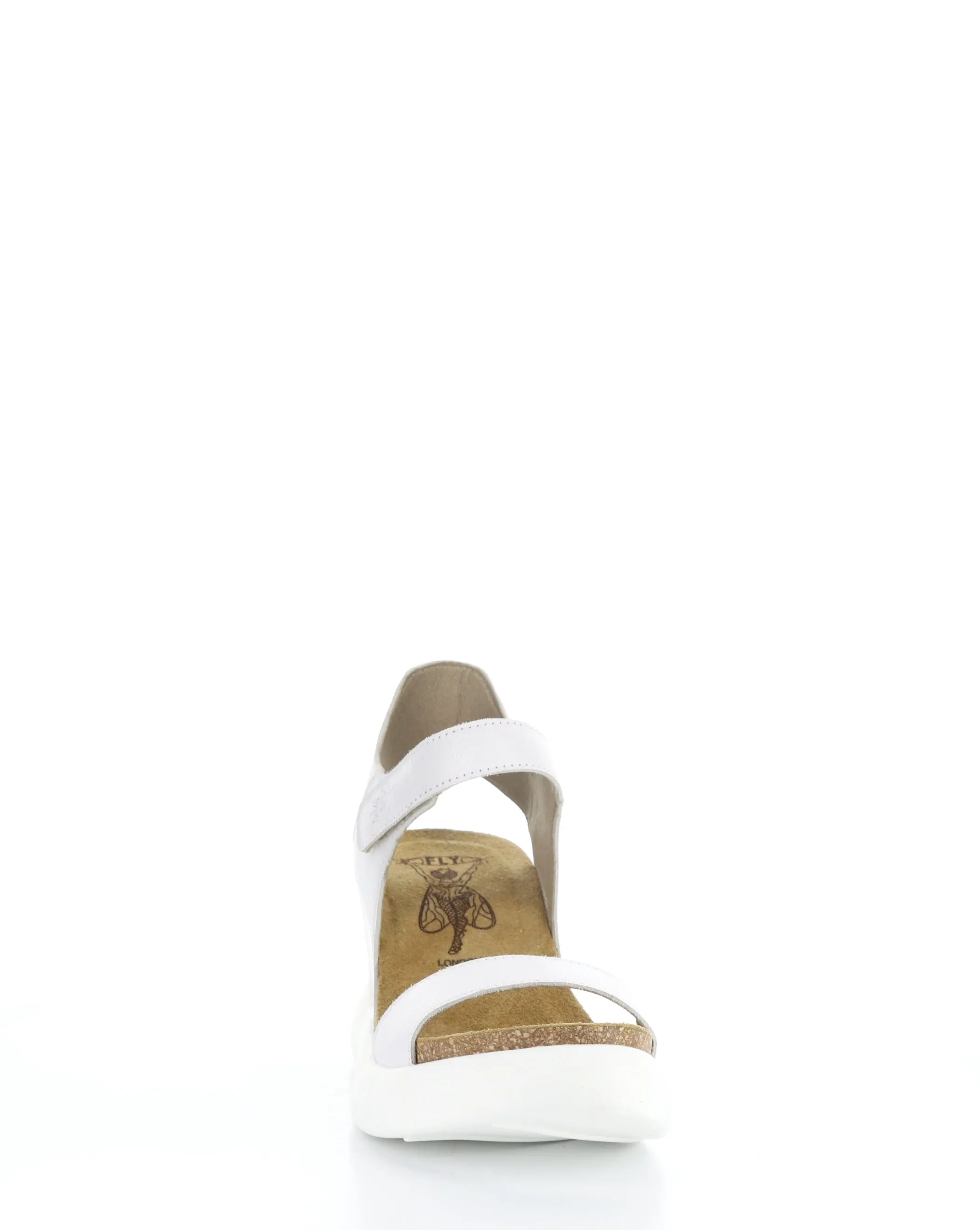 GOGO967FLY 004 WHITE Velcro Sandals