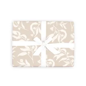 Grey Eucalyptus Gift Wrap