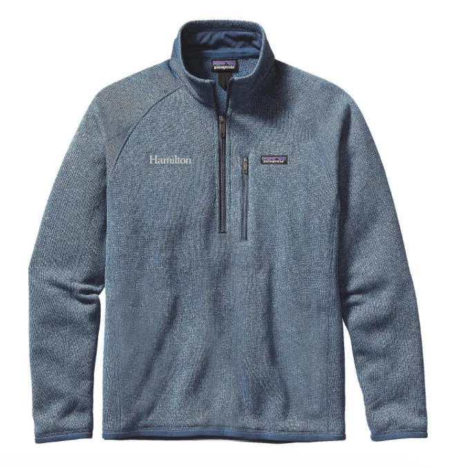 Hamilton Men's Better Sweater 1/4 Zip - CTY Blue