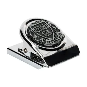 Harvard Pewter Magnet Clip