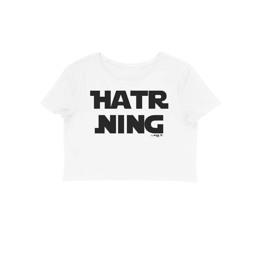 Hatr Ning - Kannada Crop Top