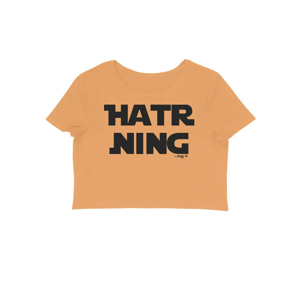 Hatr Ning - Kannada Crop Top