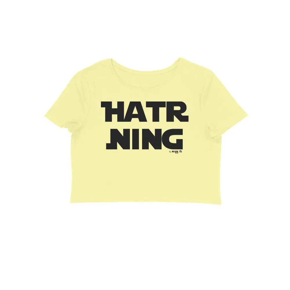 Hatr Ning - Kannada Crop Top