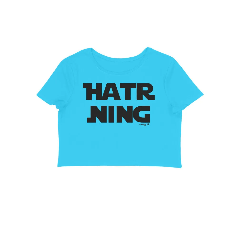 Hatr Ning - Kannada Crop Top