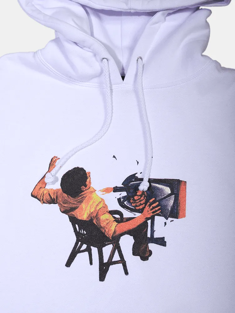 Hockey Ultra Violence Hood - White