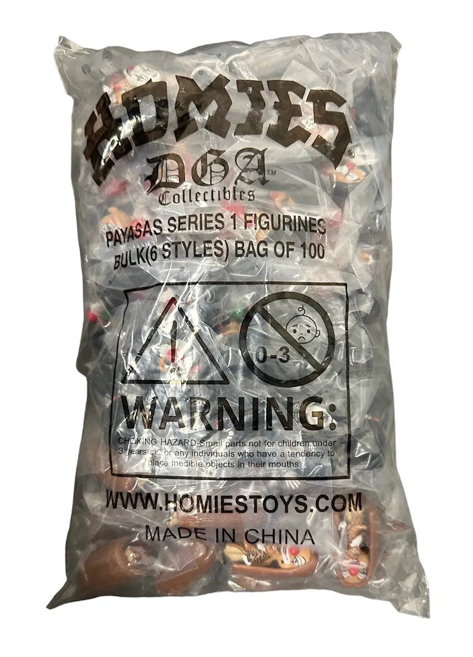 HOMIES™ PAYASAS - Bulk Bag of 100 (2" FIGURES)