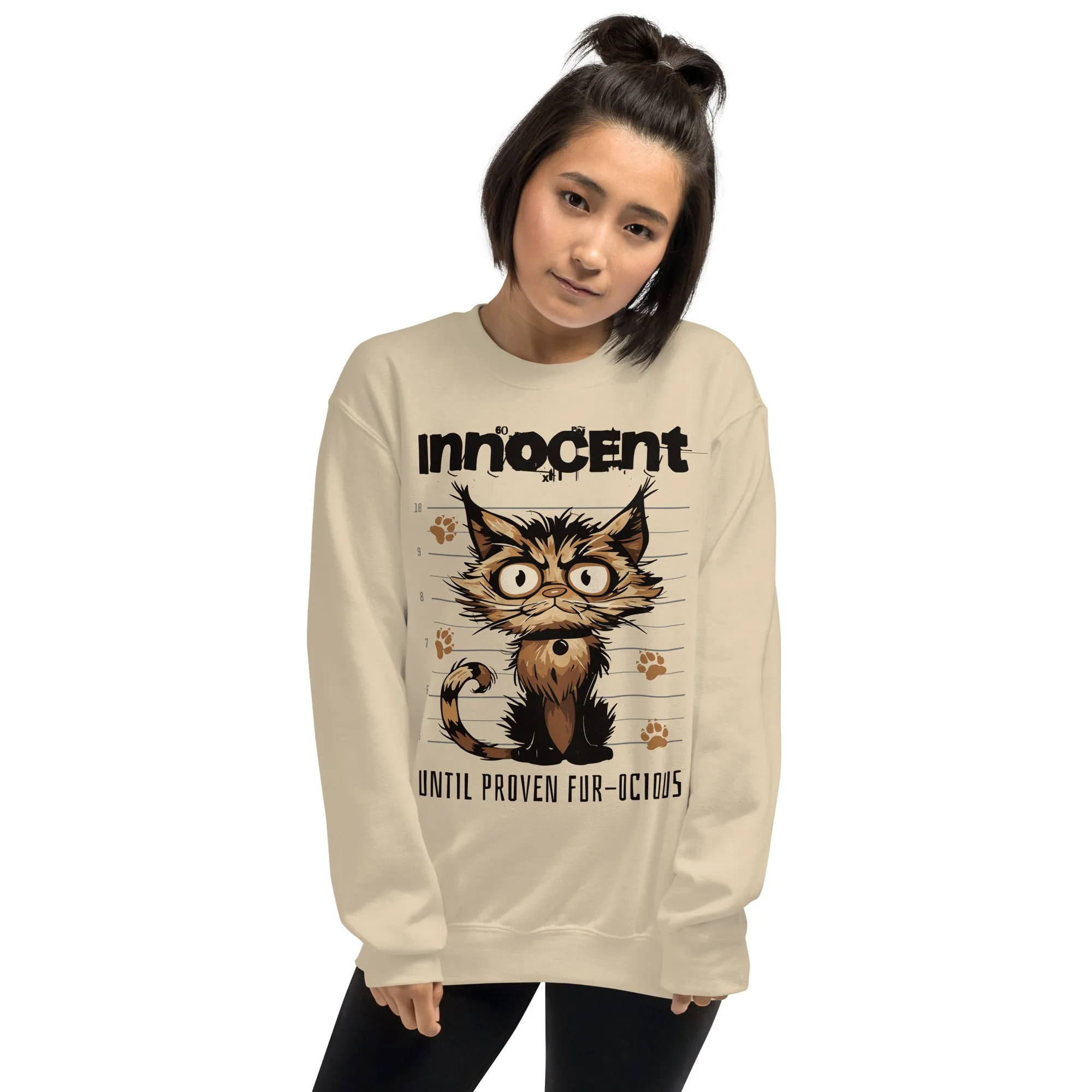 Innocent Cat Unisex Sweatshirt