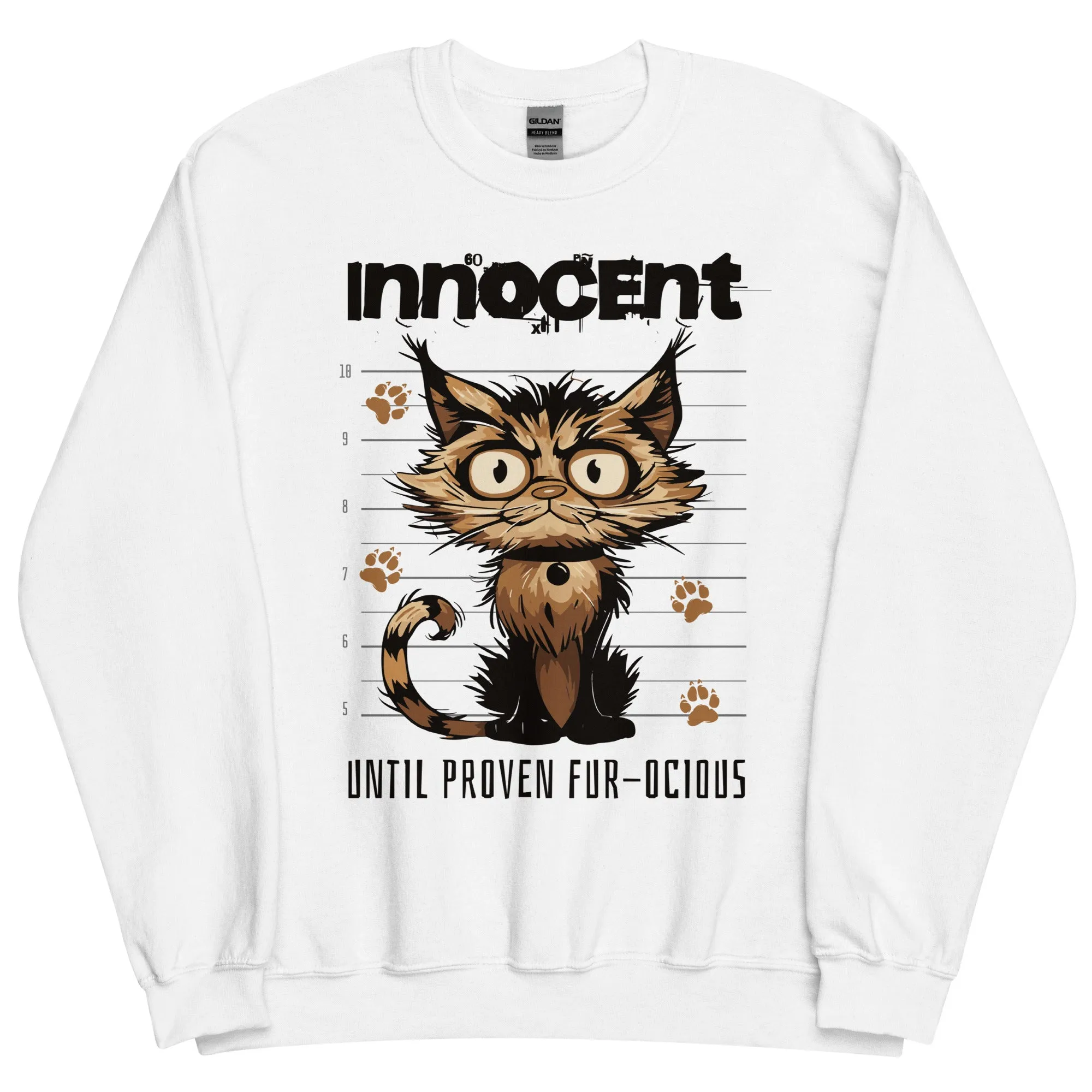 Innocent Cat Unisex Sweatshirt