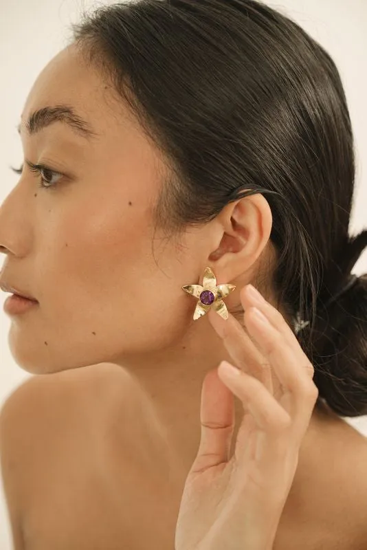 Jasmine Flower Studs