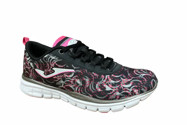 Joma women's sneaker C.KNITO 601 C.KNILS-601 black-pink