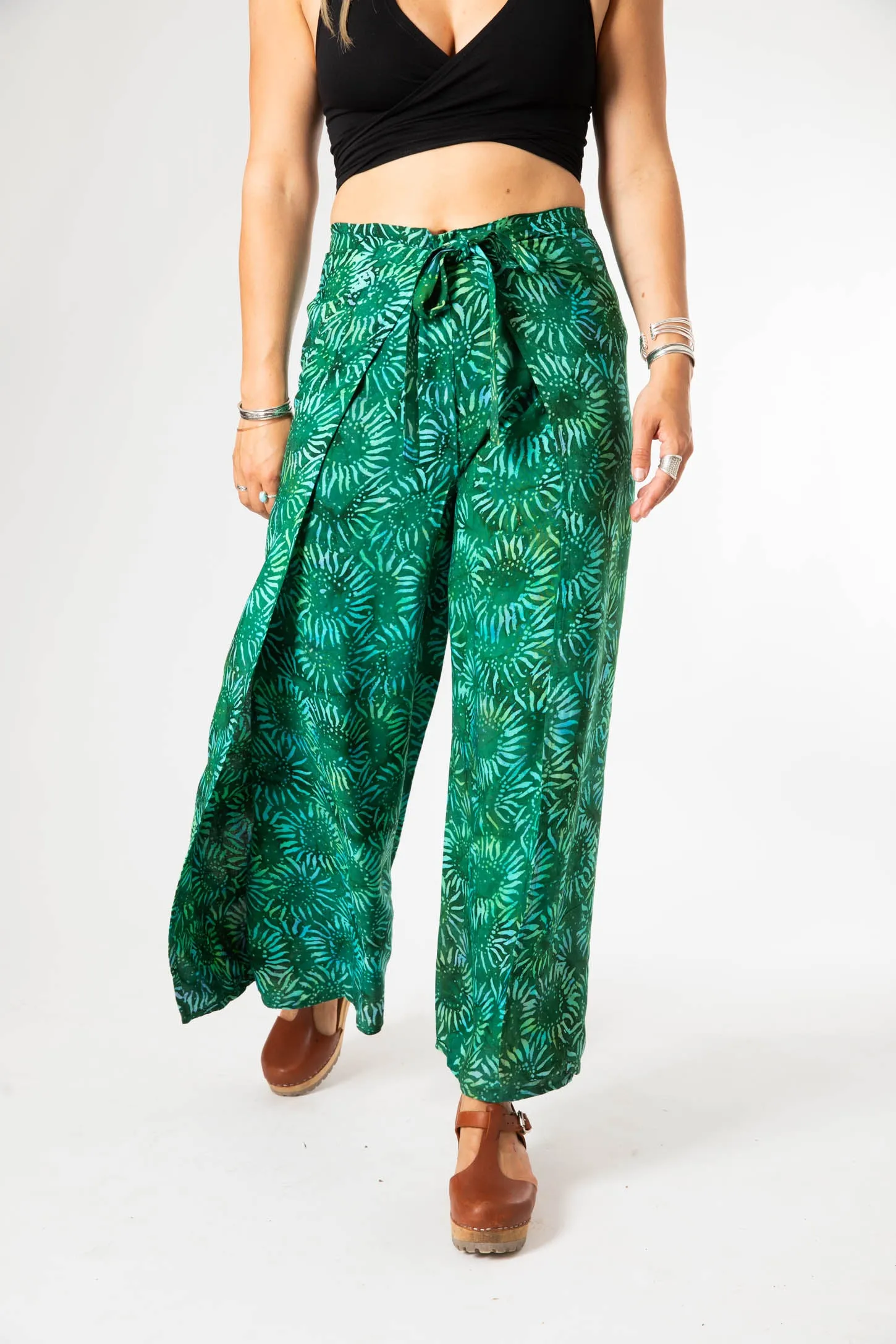 Kabuki Batik Wrap Pants