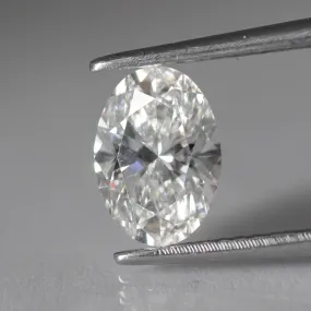 Lab grown diamond | IGI certificate, oval cut 8x6mm*, G color, VS, 1.19 ct