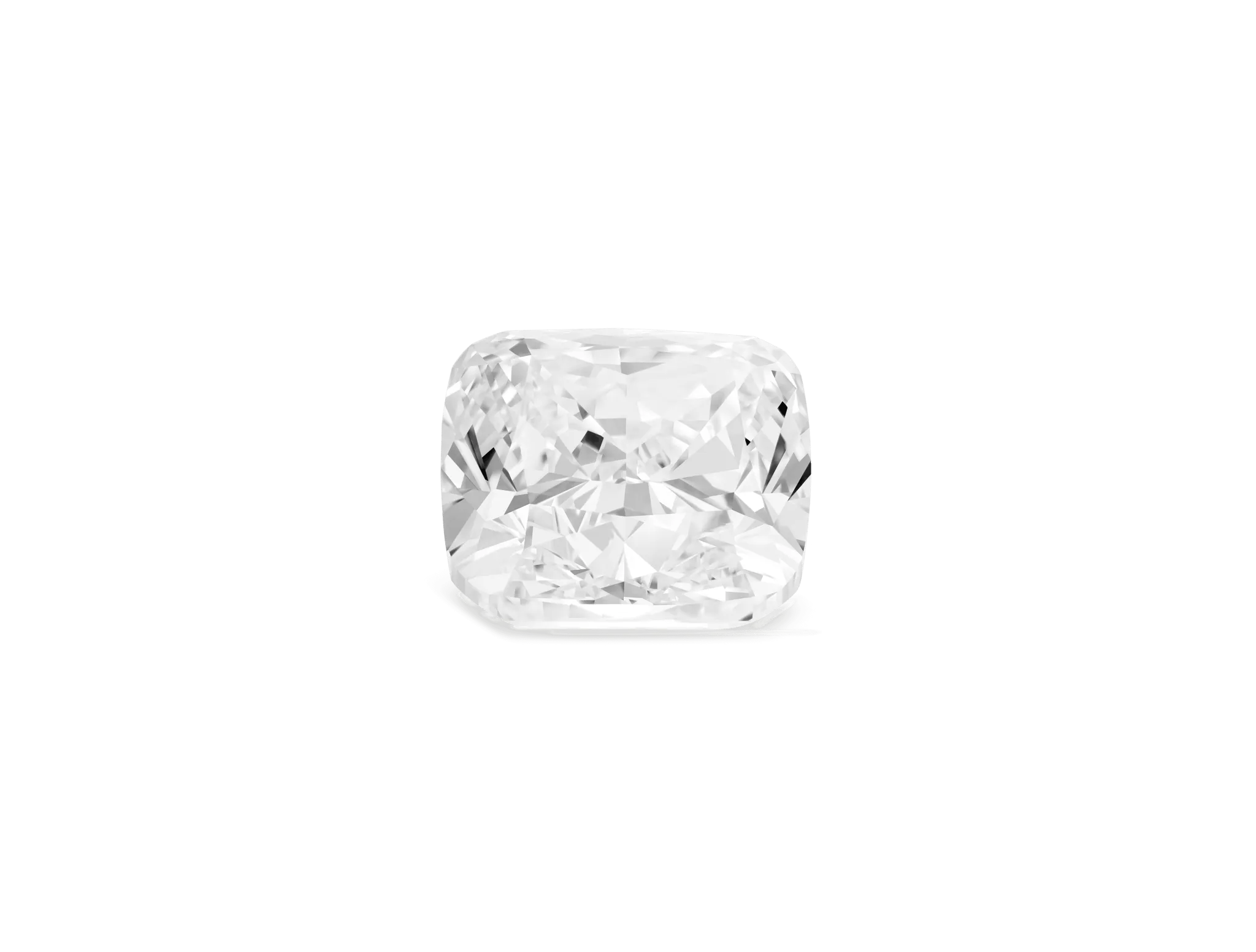 Lab-Grown Loose 2ct. Cushion Cut Diamond | White