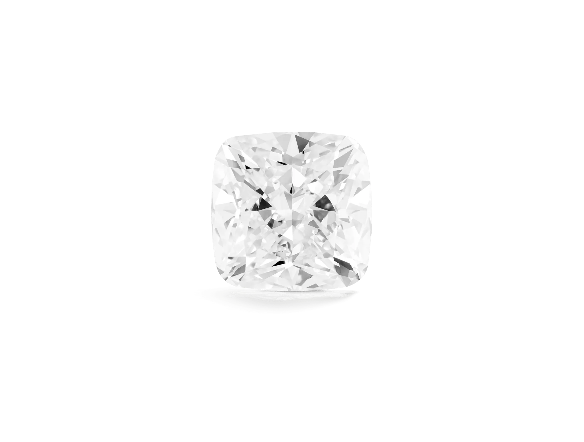 Lab-Grown Loose 2ct. Cushion Cut Diamond | White