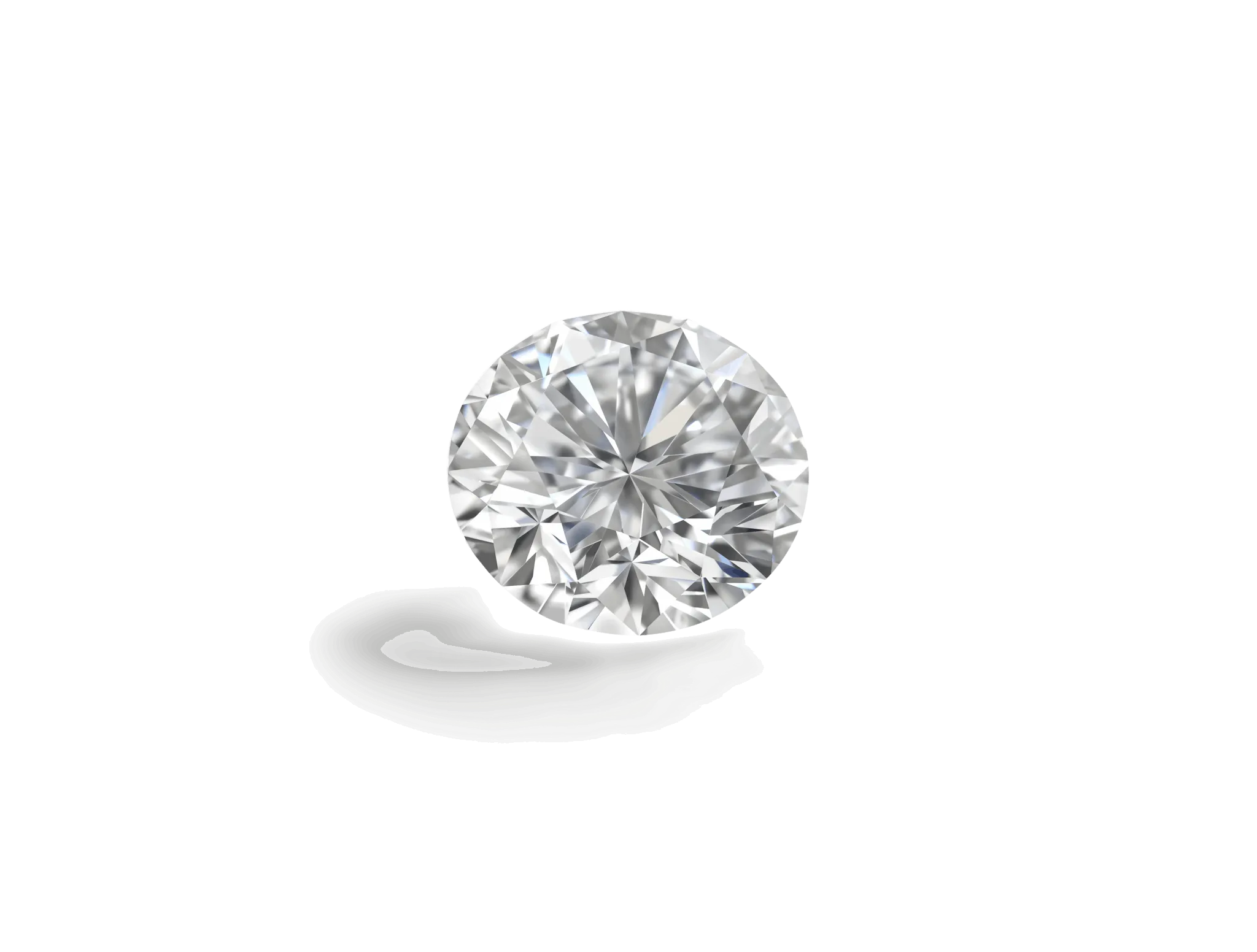 Lab-Grown Loose 2ct. Round Brilliant Diamond | White