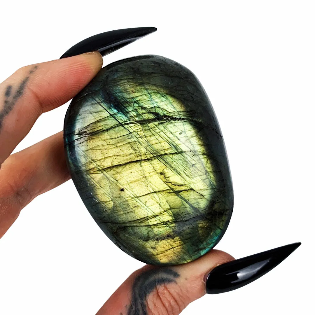 Labradorite Palm Stone