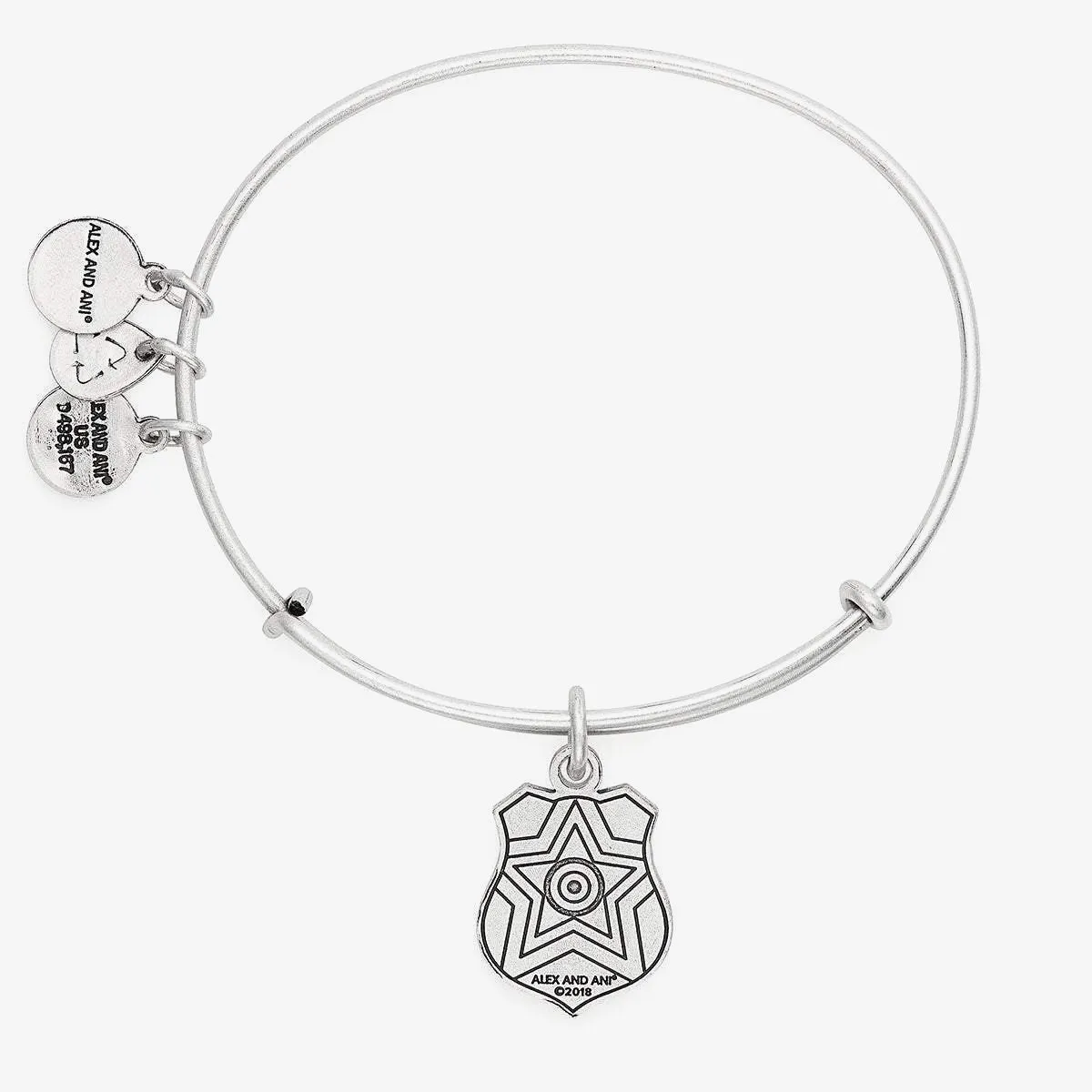 Law Enforcement Charm Bangle