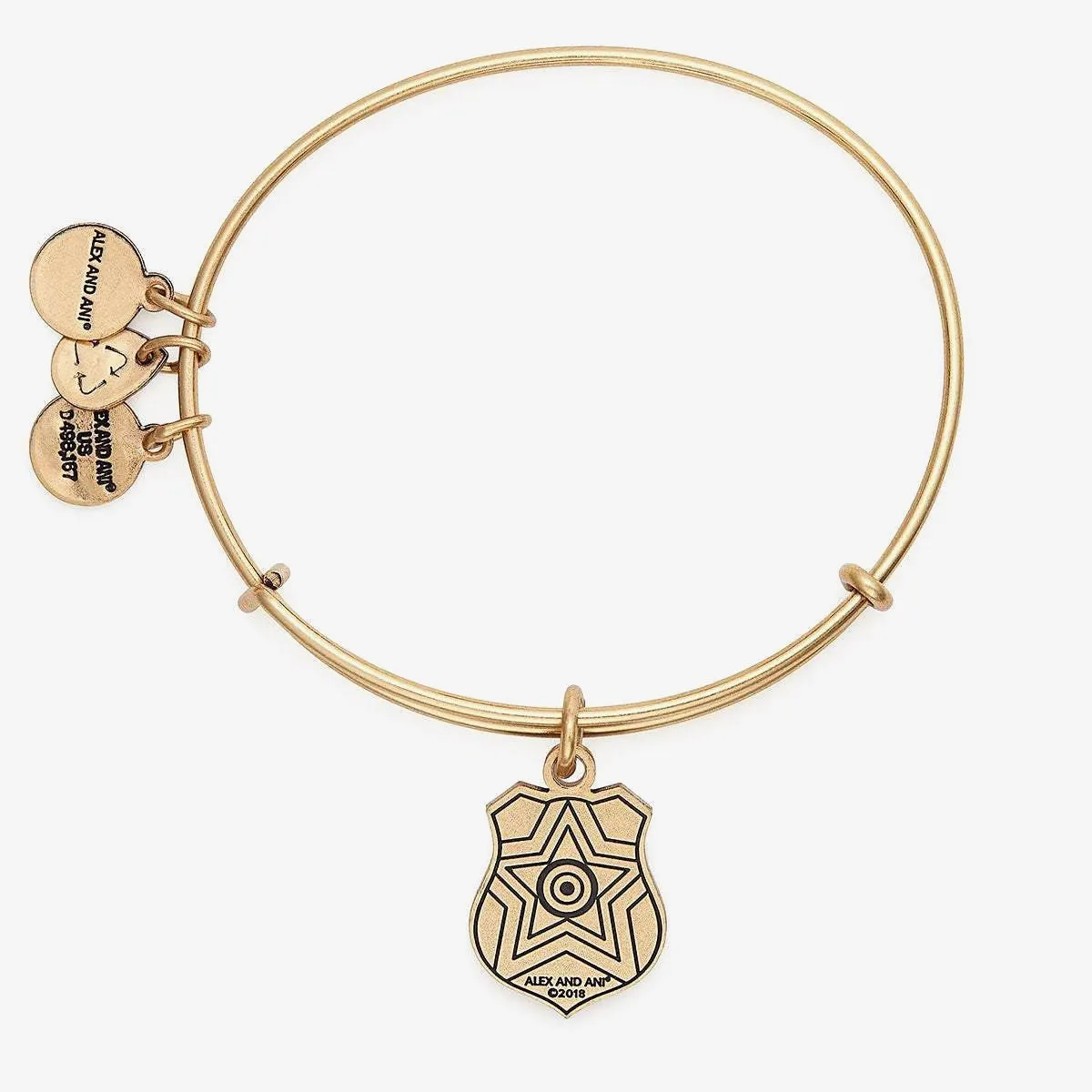 Law Enforcement Charm Bangle