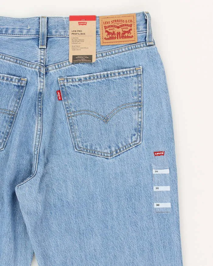 Levi's Low Pro Straight Light Wash Jeans - W30 L31