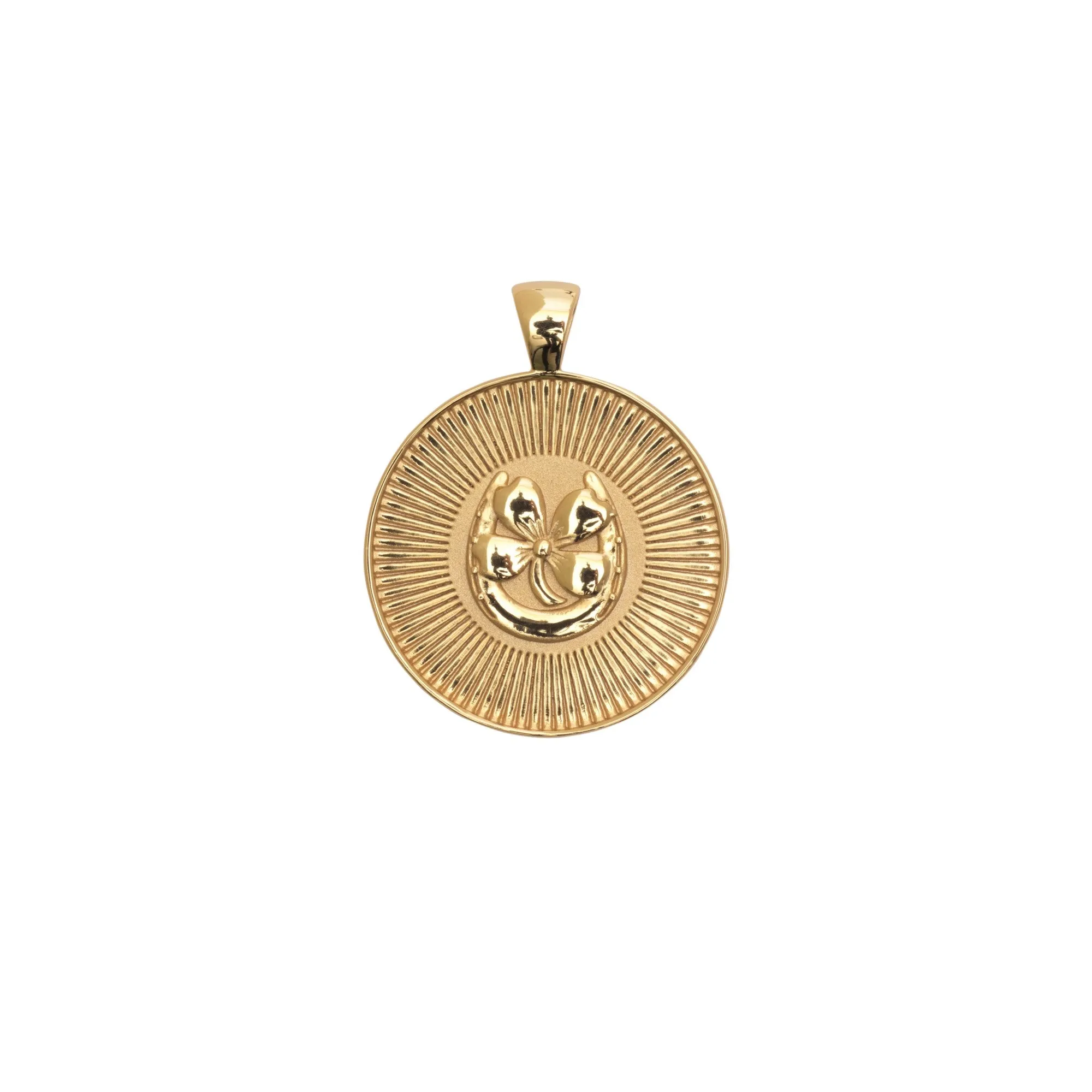 LUCKY JW Small Pendant Coin