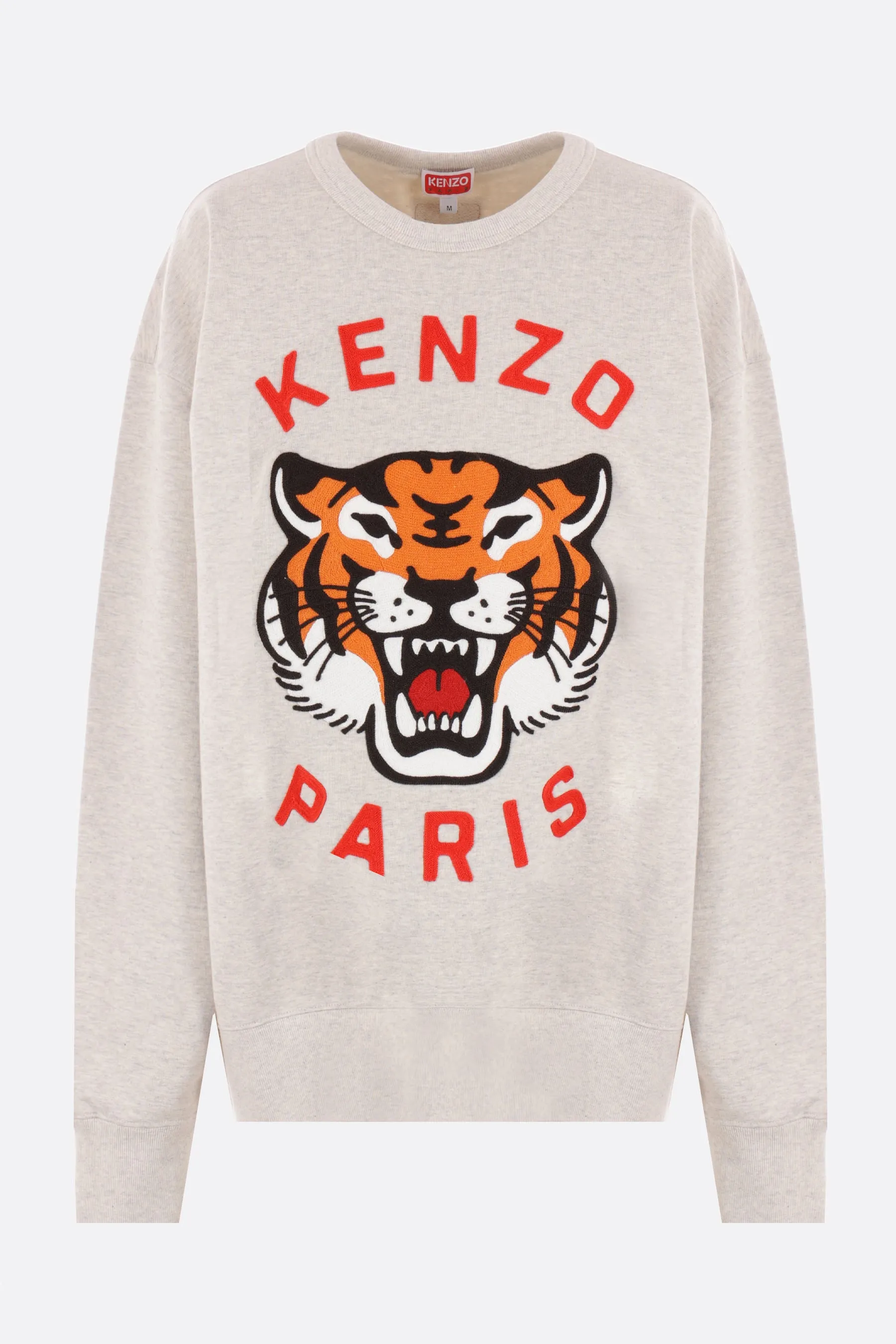 Lucky Tiger jersey oversized sweatshirt