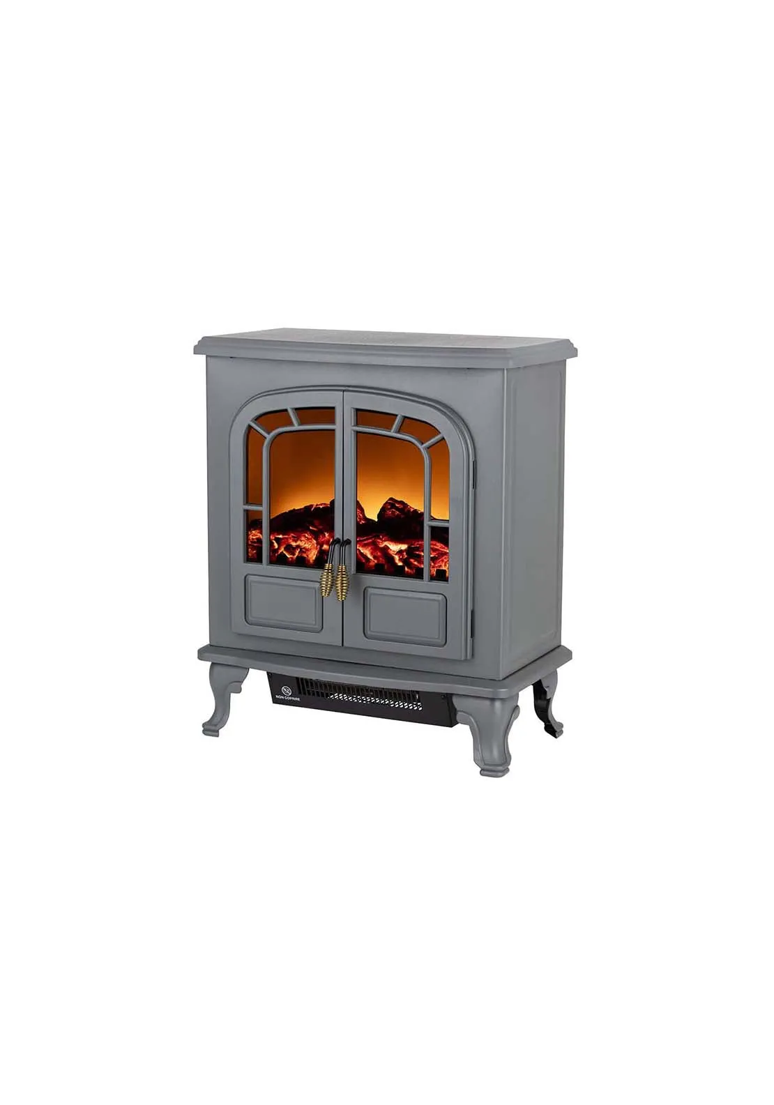 Mable 2KW Compact Electric Stove Fire | WL46019G - Grey