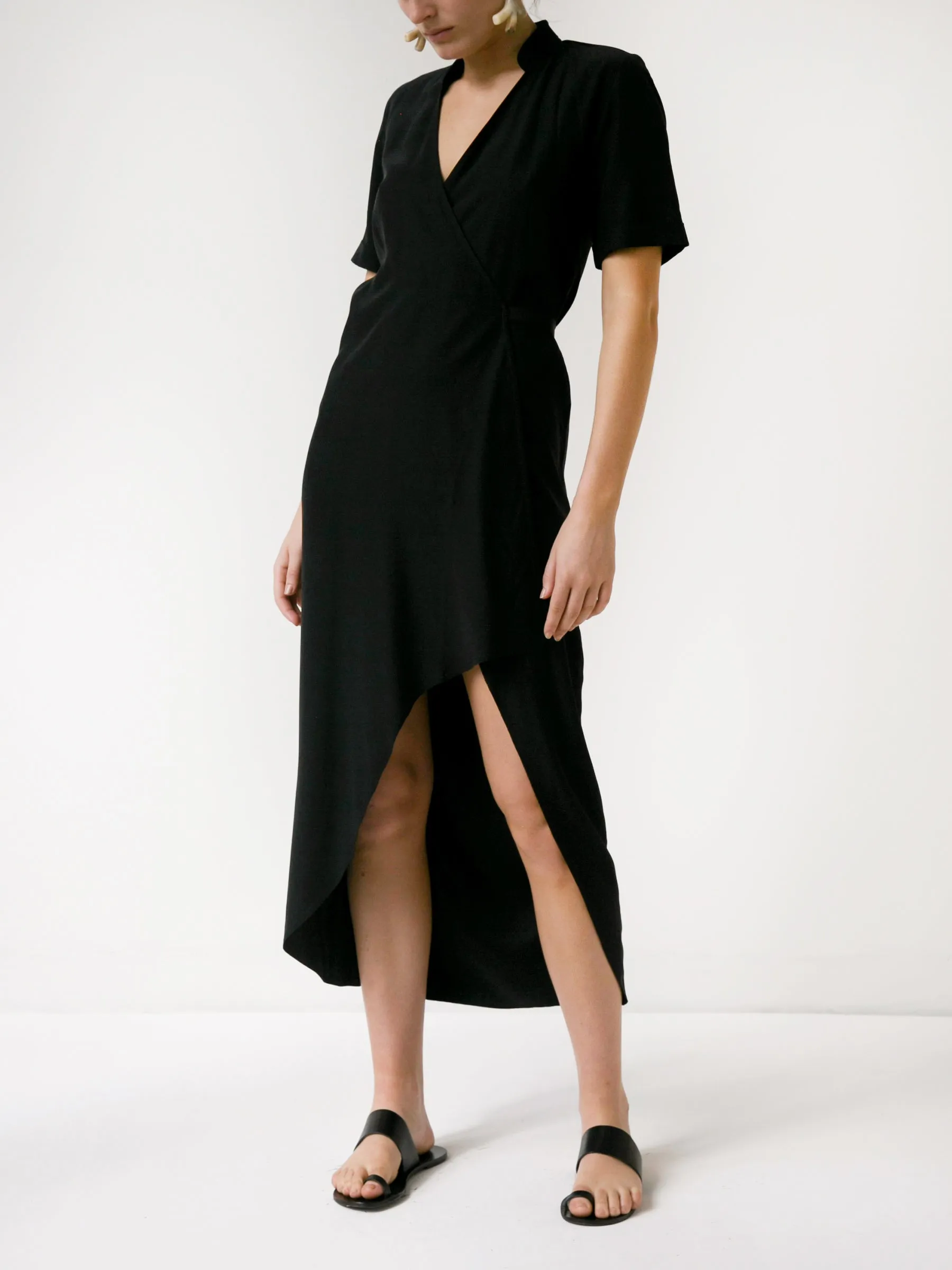 Margeaux Midi Wrap Dress