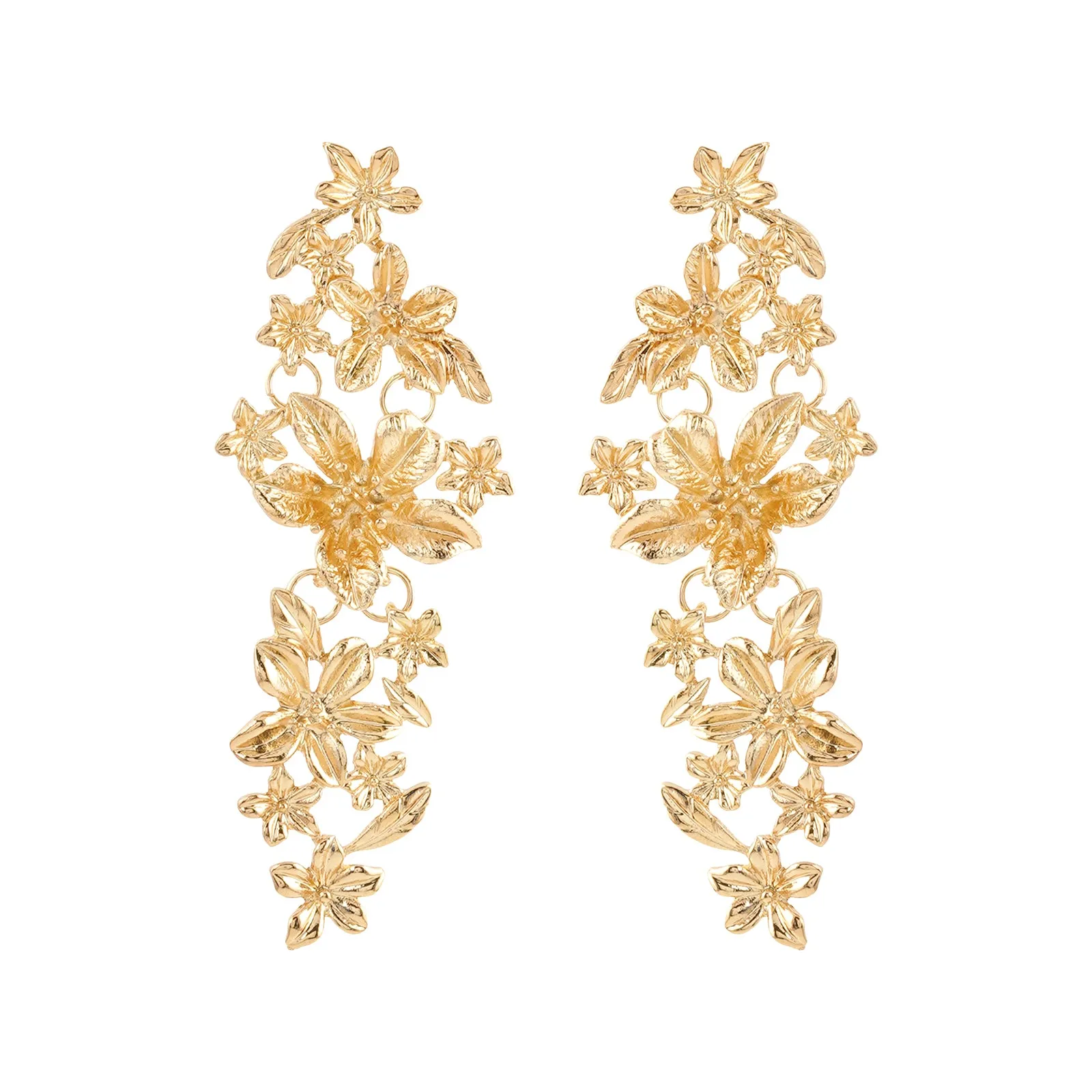 Marguerite Gold Earrings