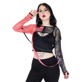 MARIXA BOLERO - BLACK/PINK