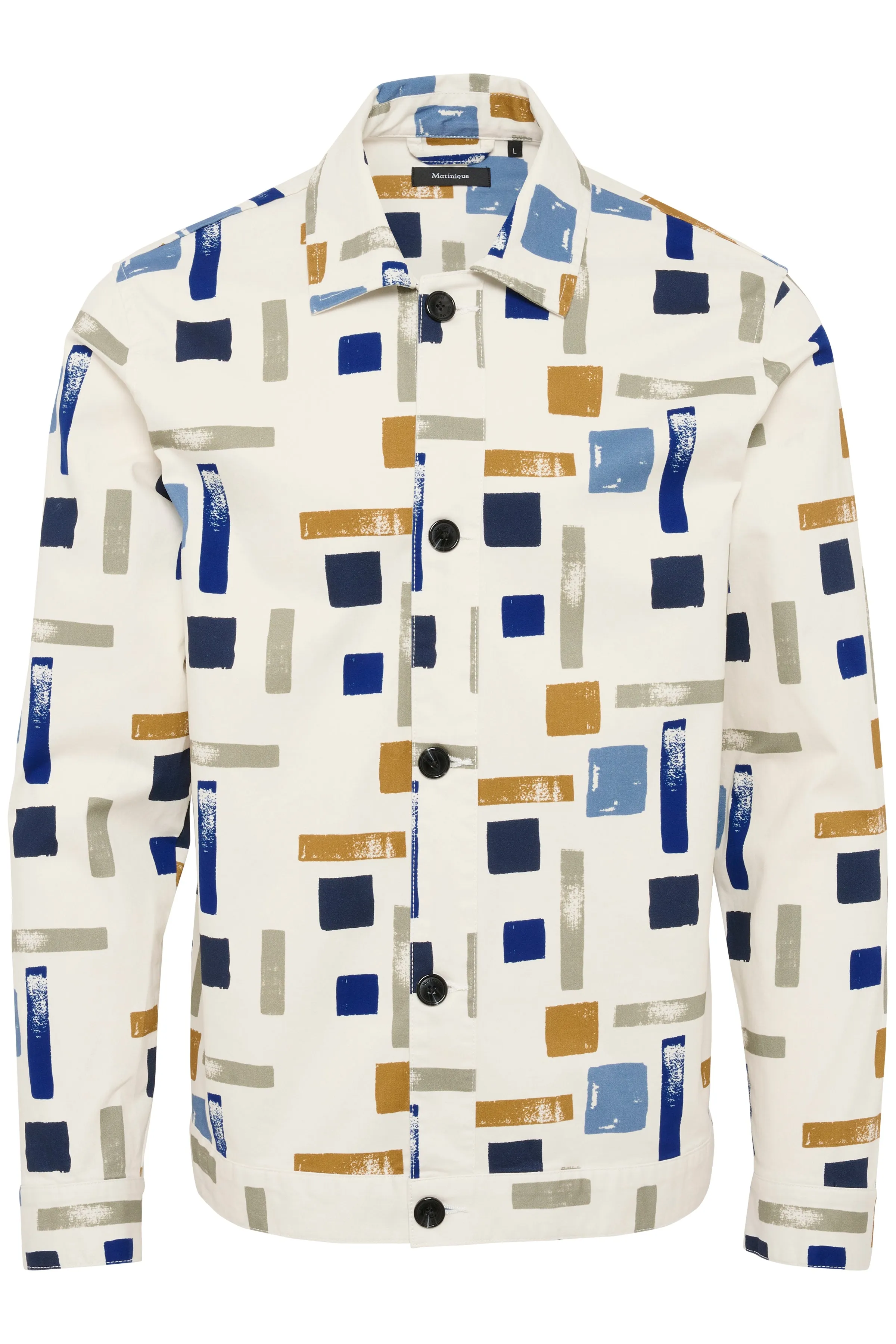 Matinique MAGrout Unique Print OverShirt/Off White - New HS24