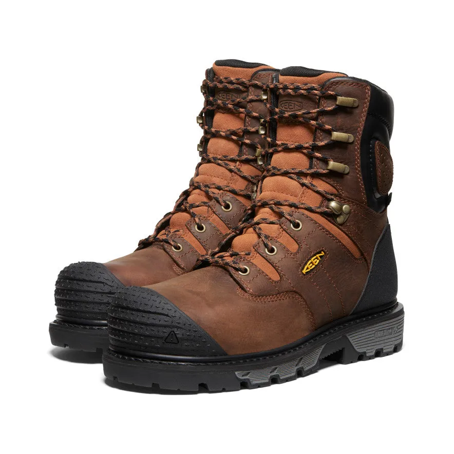 Men's Camden 8 Waterproof Boot (Carbon-Fiber Toe)  |  Leather Brown/Black