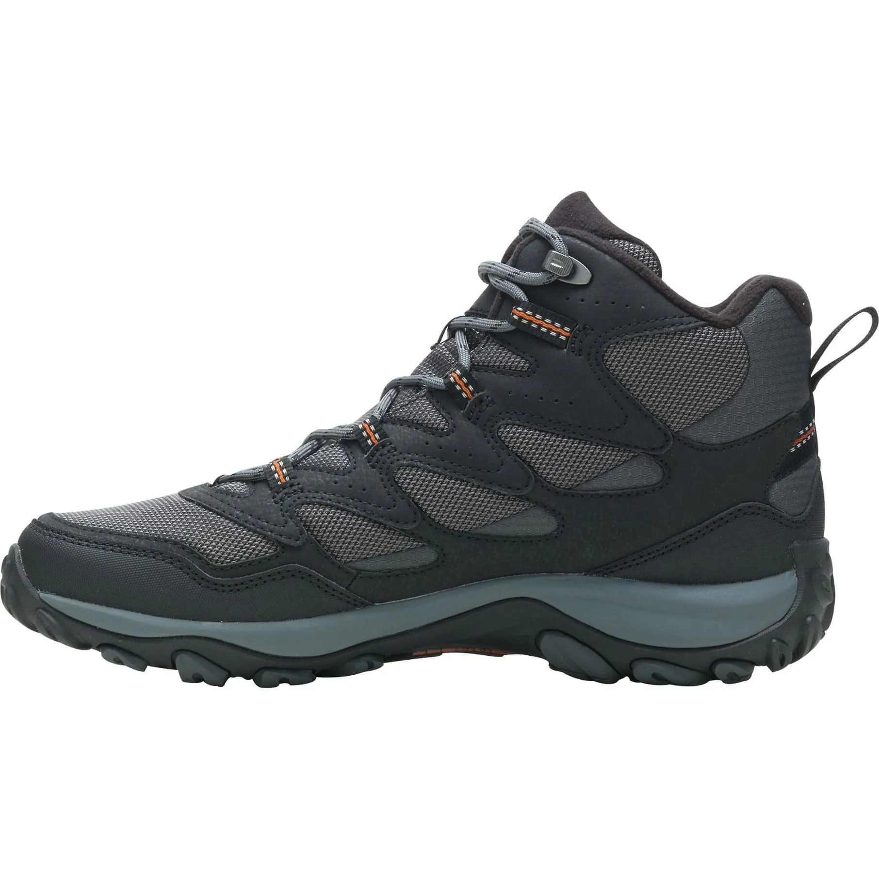 Merrell West Rim Sport Thermo Mid Mens Waterproof Walking Boots - Black