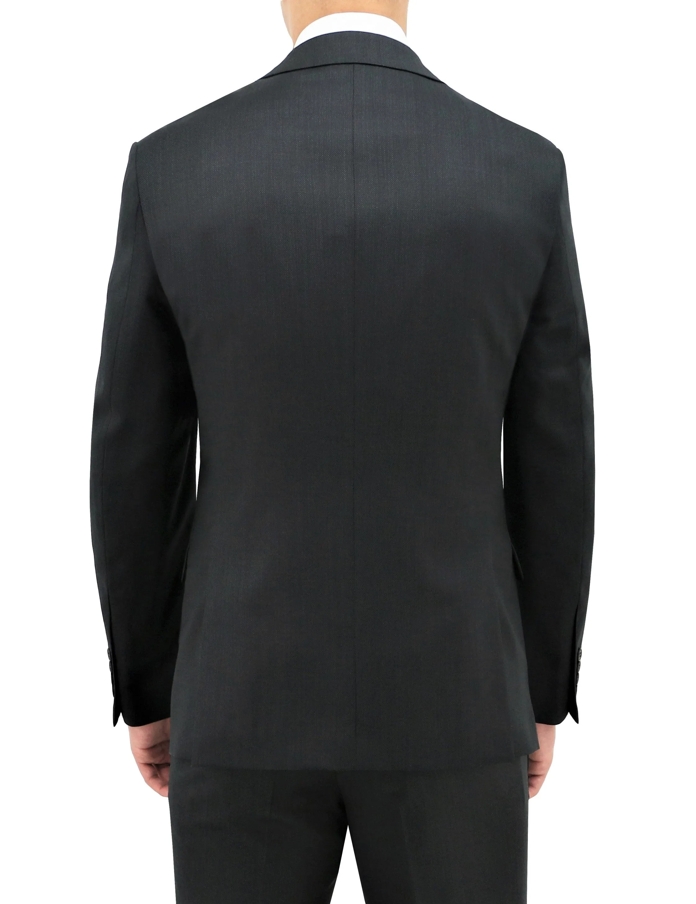 Michel 101 Black Wool Suit Jacket