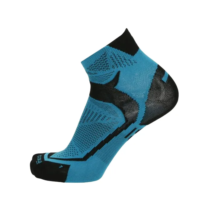 Mico extralight weight short running sock X-Performance CA01287 790 turquoise black 