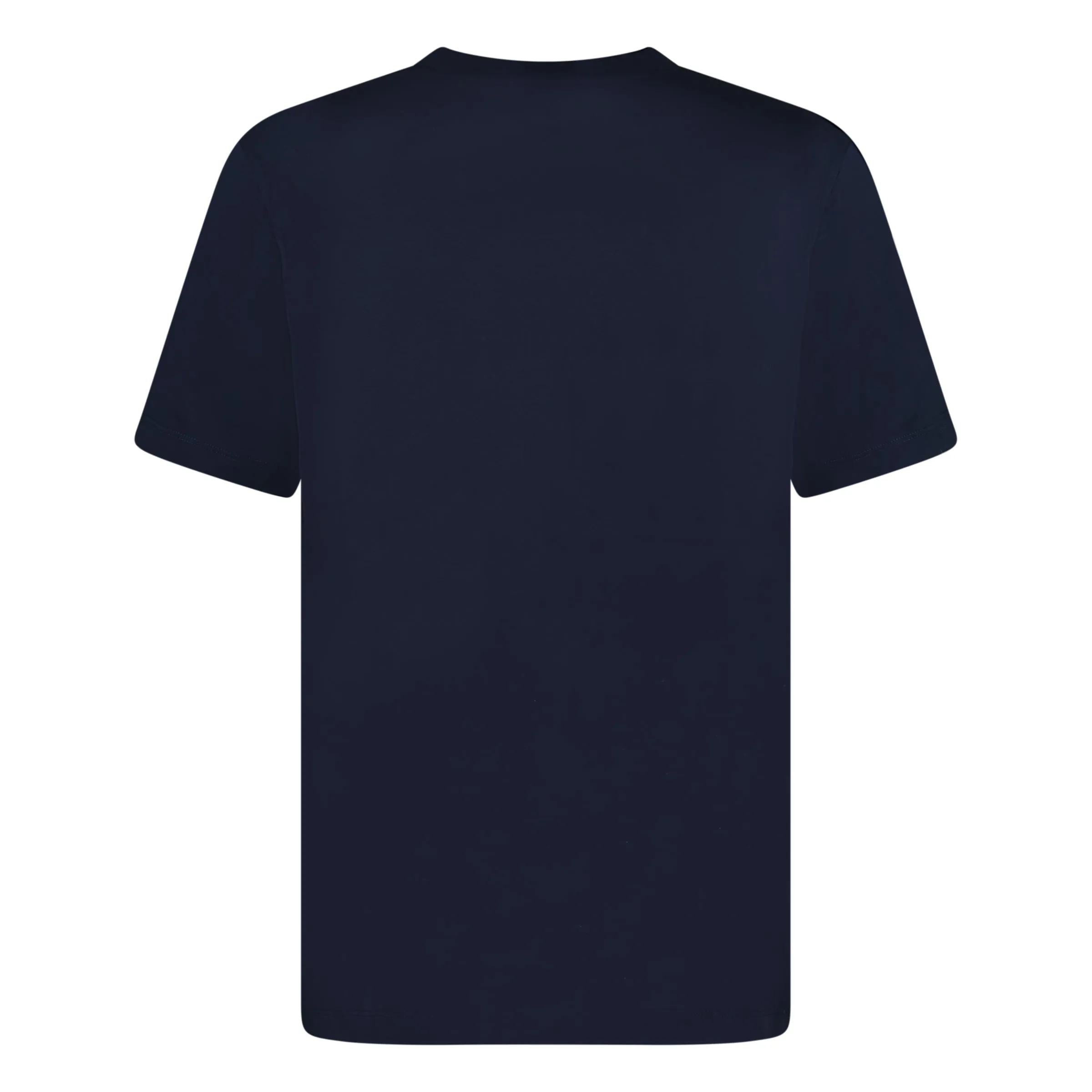 MONCLER FLAP POCKET COTTON T-SHIRT NAVY