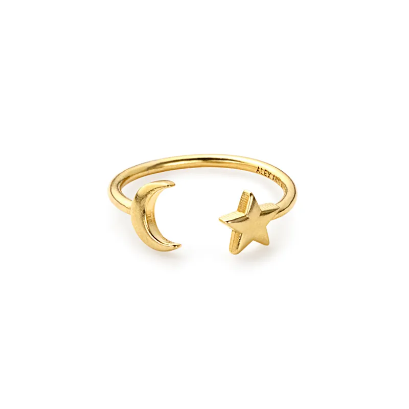 Moon   Star Ring Wrap