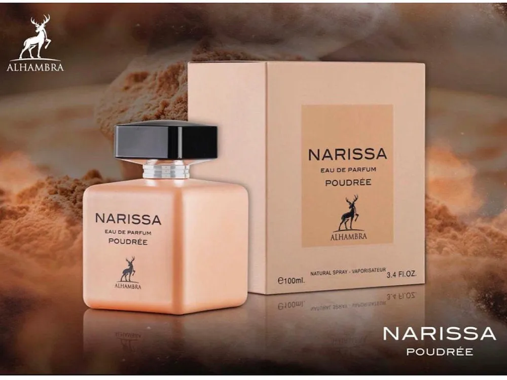 Narissa Poudree  By Maison Alhambra Eau De Parfum Spray For Women 3.4 oz 100 ml