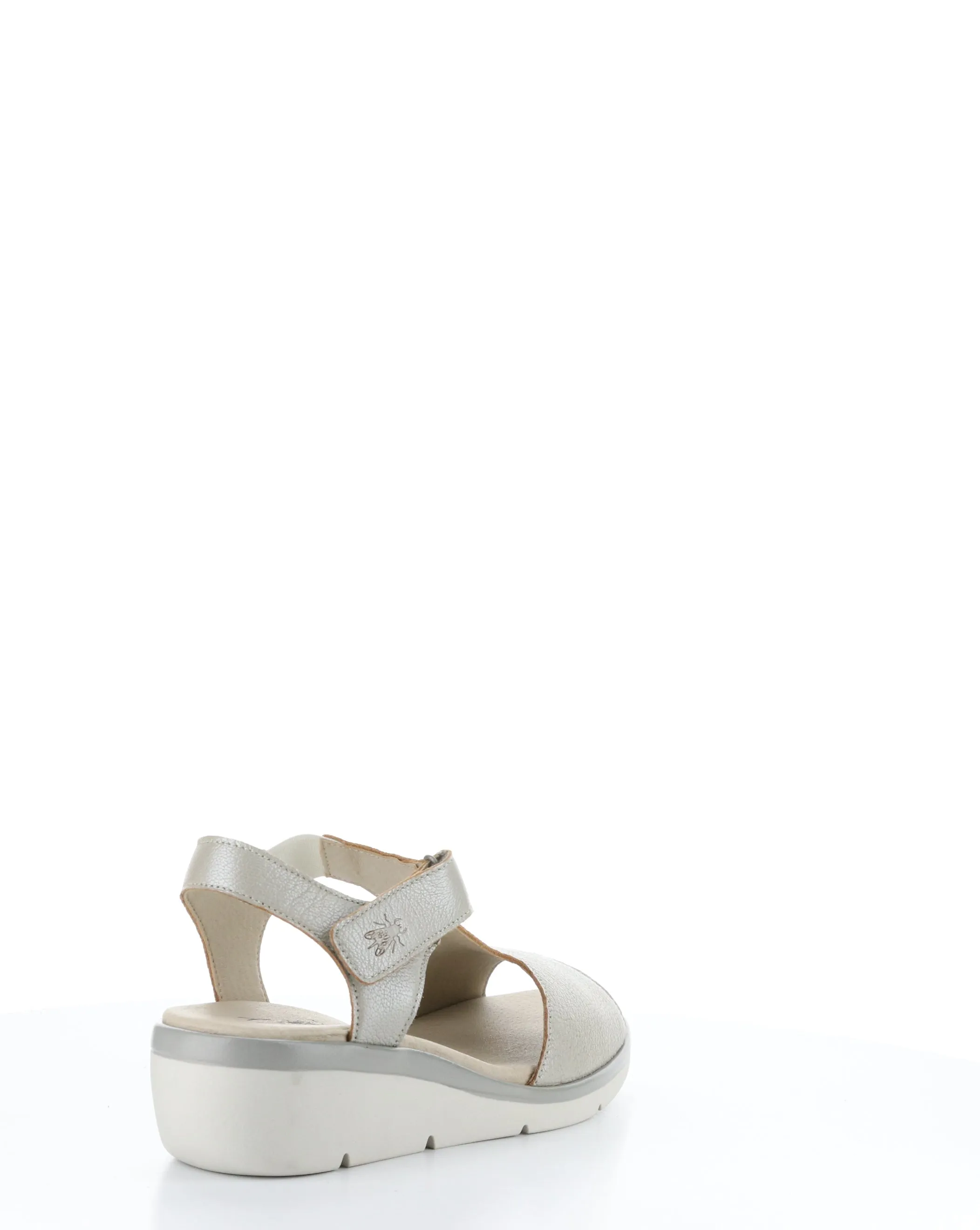 NOVA932FLY 001 SILVER Velcro Sandals