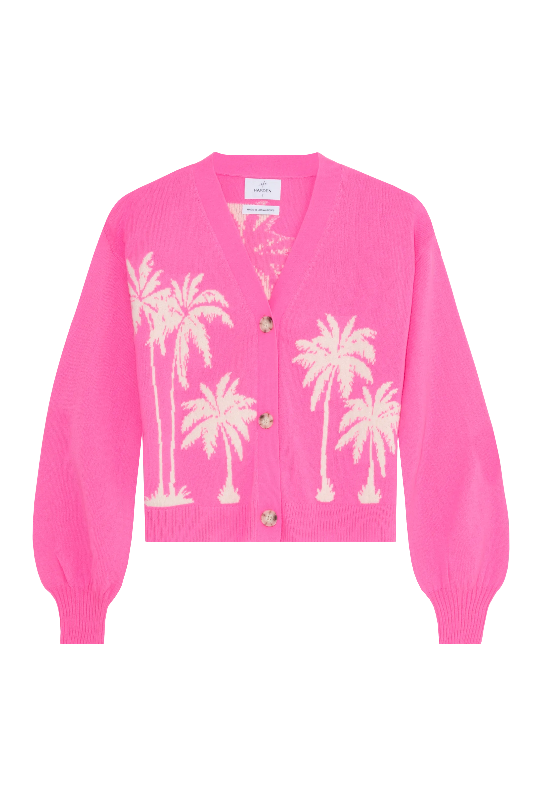 Palm Tree Crop Cardigan