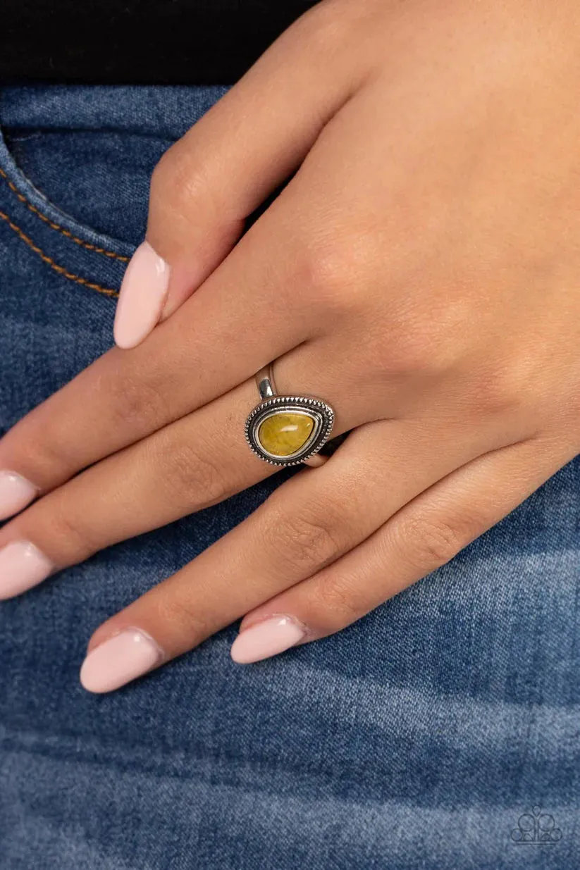 Paparazzi Eco Elements Yellow Ring