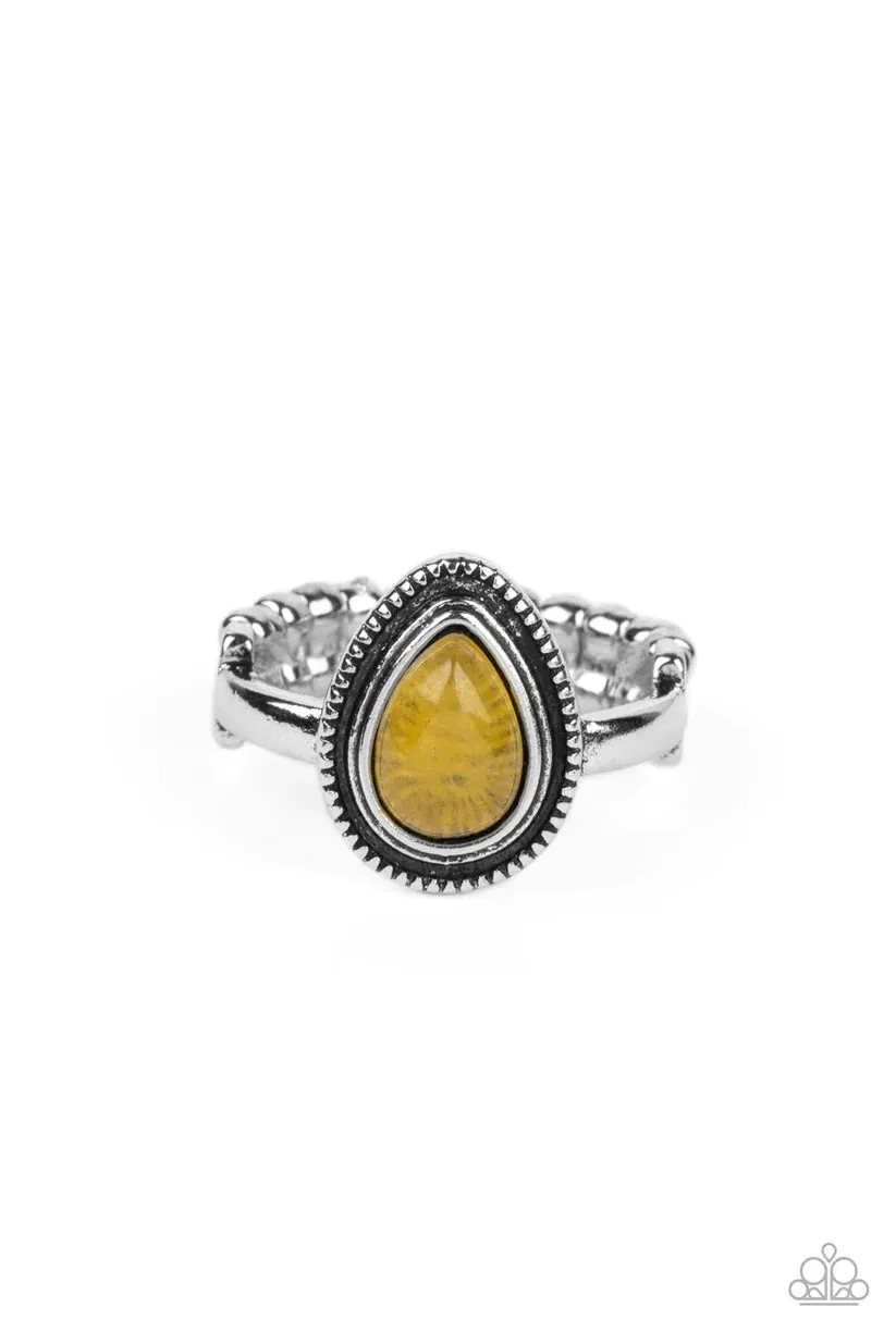 Paparazzi Eco Elements Yellow Ring