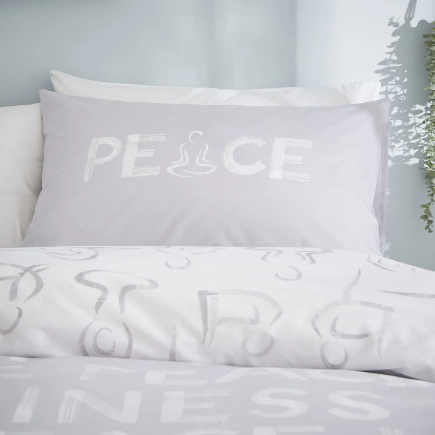 Peace & Yoga Duvet Cover Set