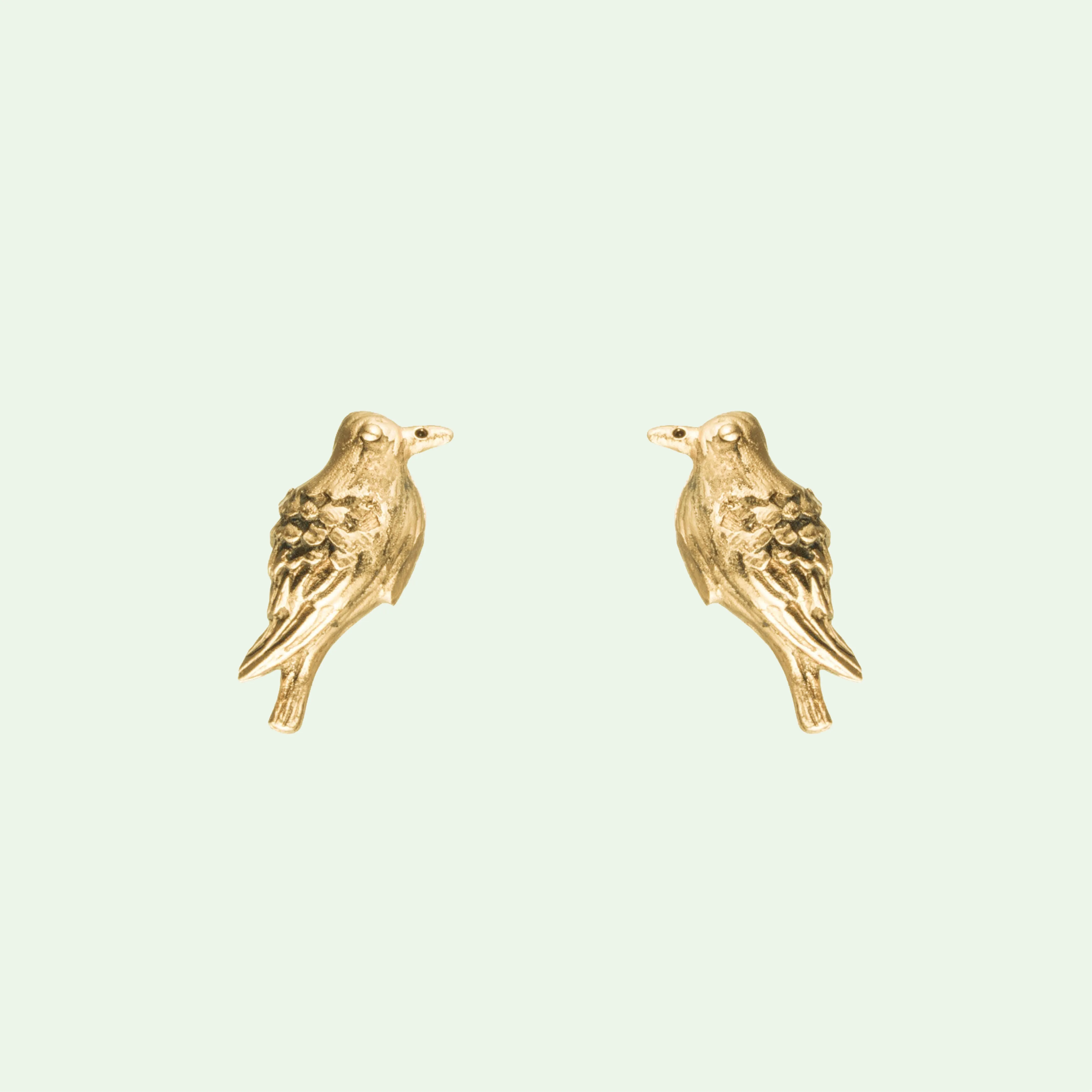 Peace Dove Stud Earrings