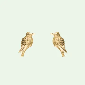 Peace Dove Stud Earrings