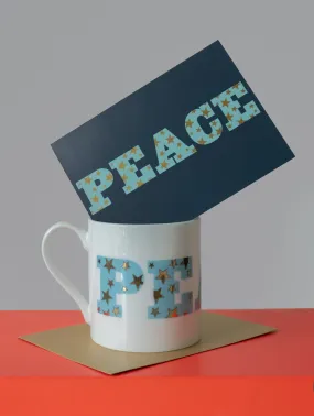 PEACE MUG   CARD