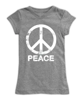 Peace Sign Fitted Tee