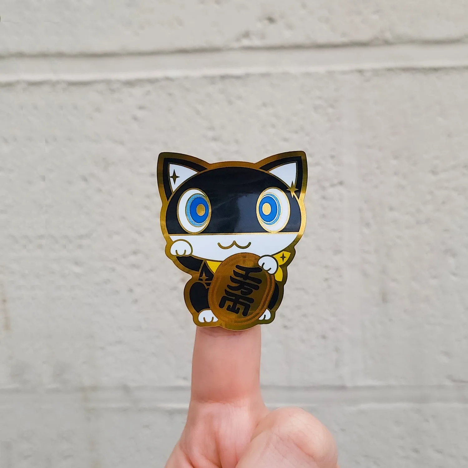 Persona 5 - Lucky Morgana Metallic Sticker