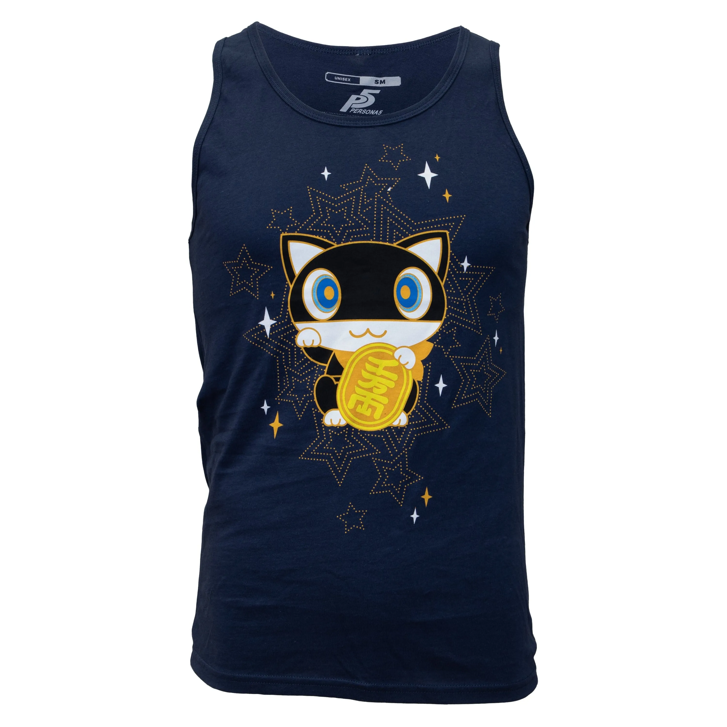 Persona 5 - Morgana Lucky Cat Tank - Navy