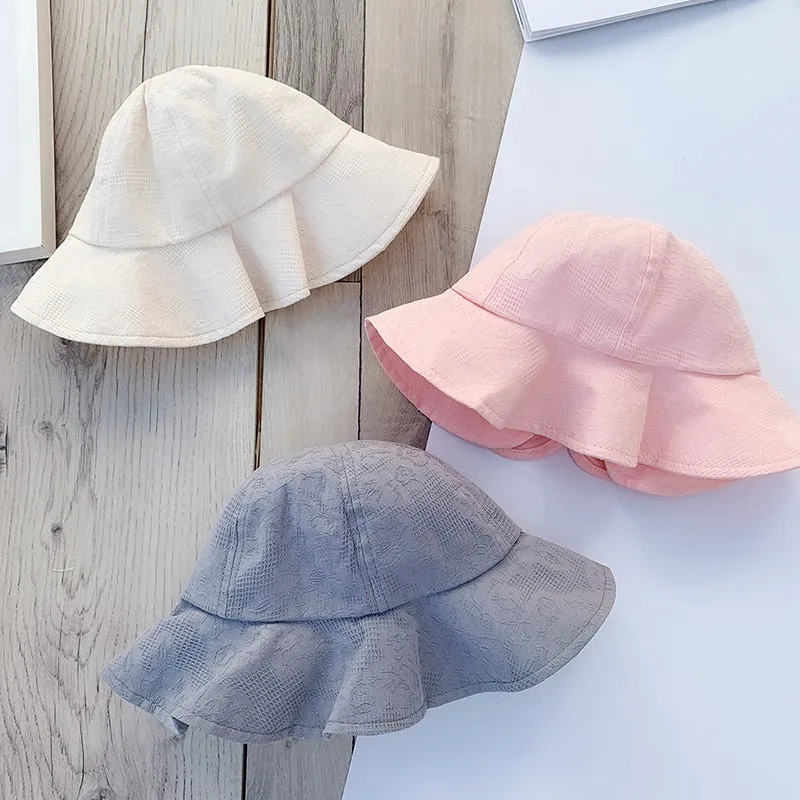 Princess Big Bow Kids Bucket Hat